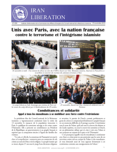 Unis avec Paris, avec la nation française
