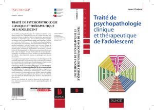 Traité de psychopathologie clinique et thérapeutique de l