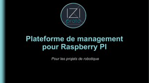 Plateforme de management pour Raspberry PI