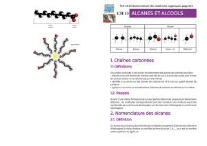 Chimie, CH13 Nomenclature des molélcules organique