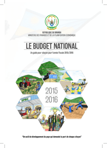 le budget national