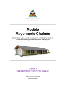 Modèle Maçonnerie Chaînée