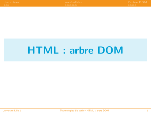 Introduction et HTML - fil