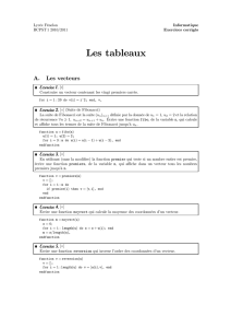 exercice 1. - Page d`accueil