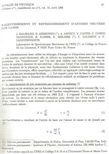 Ann. Phys. (France), Colloque n° 1, 15, 25 (1990)
