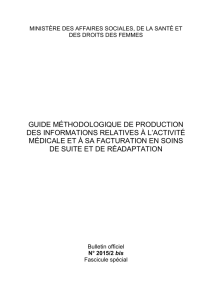 guide méthodologique de production des informations