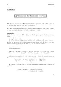 Un document sur l`optimisation des fonctions convexes.