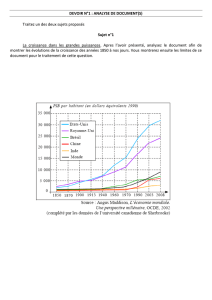 devoir n&deg;1 : analyse de document