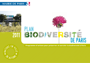 Plan Biodiversité