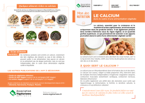 Mon Doc Nutrition-Le Calcium-WEB - Association Végétarienne de