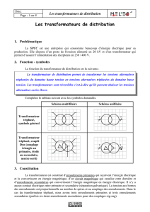 Les transformateurs de distribution