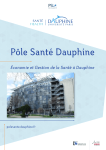 Pôle Santé Dauphine - Université Paris