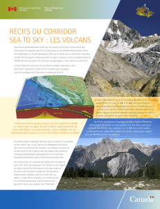 Récits du coRRidoR sea to sky : Les voLcans
