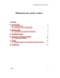 Élimination des parties cachées