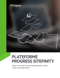 plateforme progress sitefinity