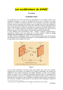 L`acclrateur GANIL