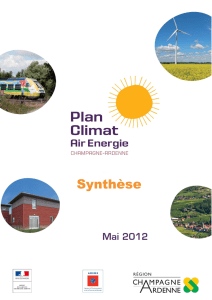 Synthèse du Plan Climat Air Energie (PCAER) et du Schéma