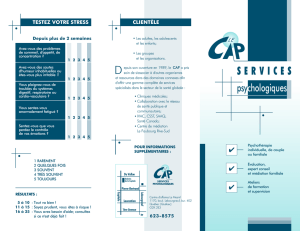 D SERVICES - Le CAP Services Psychologiques