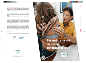 Baromètre santé médecins généralistes 2009