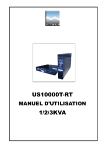 US10000T-RT 1/2/3KVA - Onduleurs