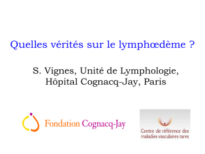 Structure et physiologie du système lymphatique