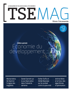 Lire le magazine - Toulouse School of Economics