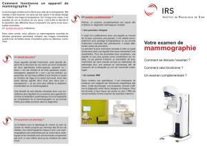 mammographie - Réseau Radiologique Romand