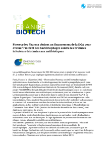France Biotech - Pherecydes Pharma