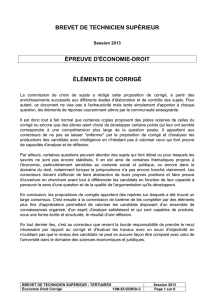Economie Droit Corrigé 13M-ECODROI-C