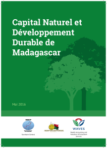 Capital Naturel et Développement Durable de Madagascar