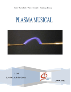 Plasma musical.