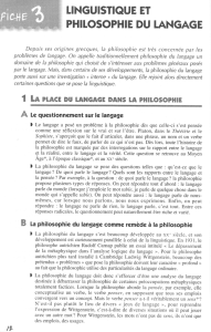 linguistique et