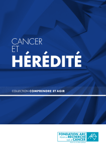 Cancer et hérédité