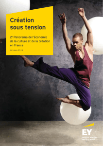 2e Panorama de l`économie de la culture et de la création en