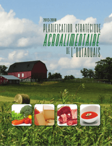 VOIR LE SITE WEB - Table agroalimentaire de l`Outaouais