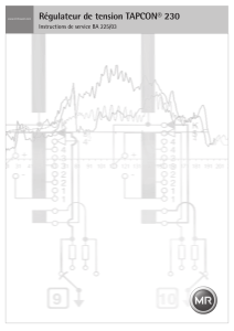 Régulateur de tension TAPCON® 230