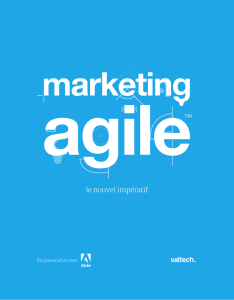 Livre blanc marketing agile