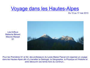 Voyage dans les Hautes-Alpes