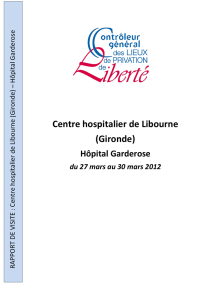 Centre hospitalier de Libourne (Gironde)