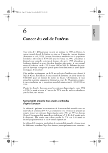 Cancer du col de l`utérus - iPubli