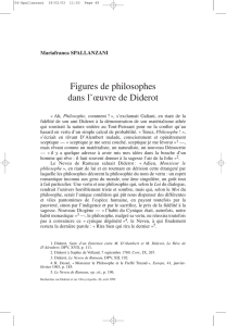 Figures de philosophes dans l`œuvre de Diderot