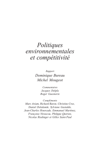 Rap. CAE 53 - Conseil d`Analyse Economique