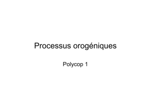 Processus orogéniques