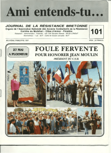 foule fervente - Les Amis de la Résistance du Morbihan
