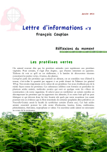 des protéines complètes équilibrées en acides aminés