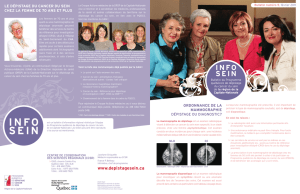 Bulletin numéro 5 - Programme québécois de dépistage du cancer