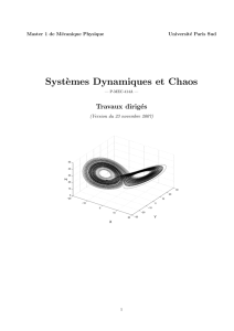 M1_TD_Systeme_Dynami.. - L3 Mécanique de l`Université Paris Sud