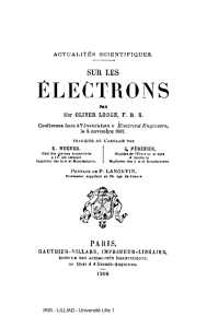 ÉLECTRONS - IRIS - Université Lille 1