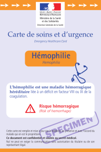 DGS-Hémophilie Soins