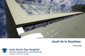Aucun titre de diapositive - Société Vaudoise de Médecine
